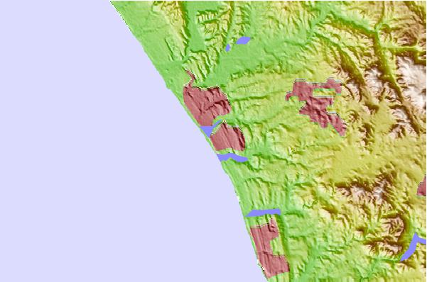 Tide stations located close to Carlsbad