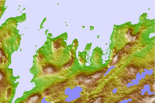 Tide stations located close to Carmanville, Newfoundland