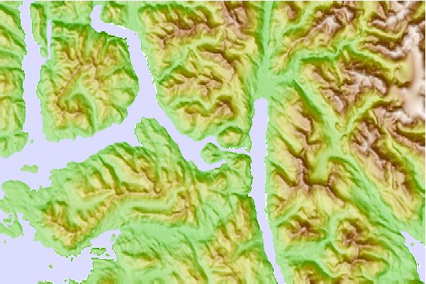 Tide stations located close to Ceepeecee, British Columbia