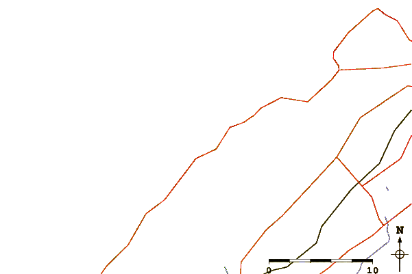 Roads and rivers around Centreville, Nova Scotia