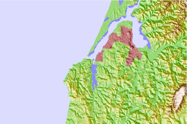 Tide stations located close to Charleston, Oregon