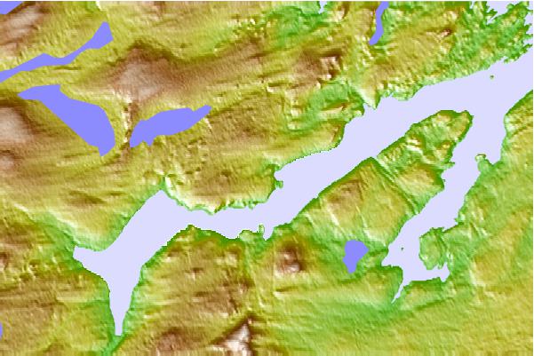 Tide stations located close to Charlottetown, Newfoundland