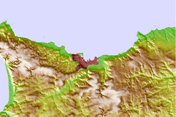 Tide stations located close to Cherbourg, France