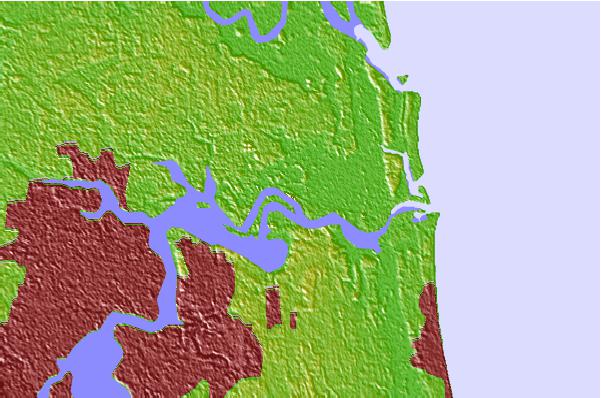 Tide stations located close to Clapboard Creek, Florida