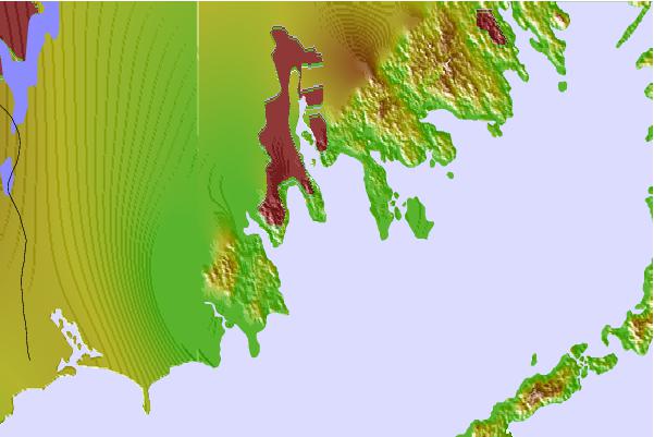 Tide stations located close to Clarks Point, Buzzards Bay, Massachusetts