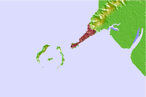 Tide stations located close to Conakry, Guinea