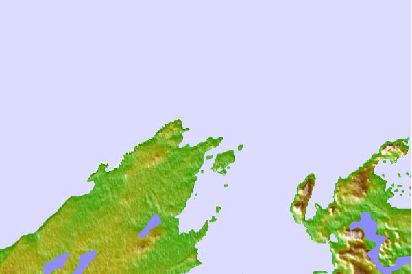 Tide stations located close to Cook's Harbour, Newfoundland