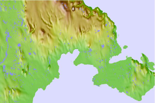 Tide stations located close to Coral Harbour, Nunavut