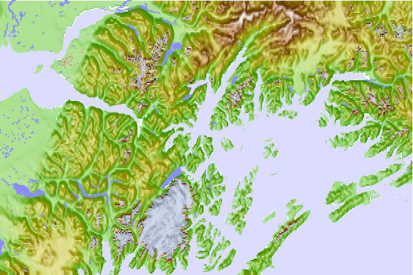 Tide stations located close to Culross Bay, Wells Passage, Alaska