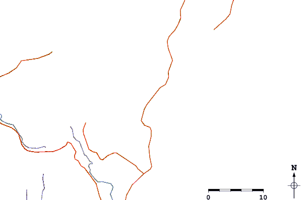 Roads and rivers around Curuan