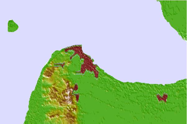 Tide stations located close to Cuxhaven, Germany