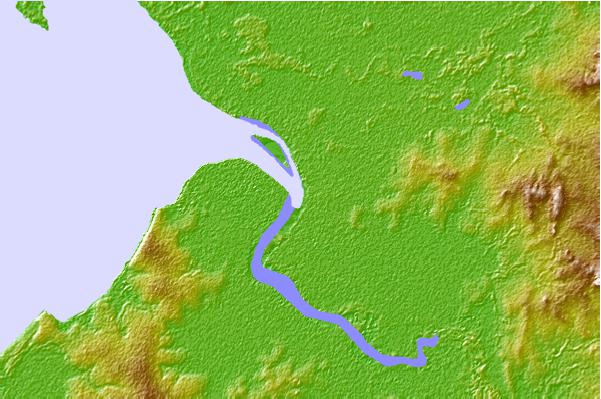 Tide stations located close to Daly River, Australia