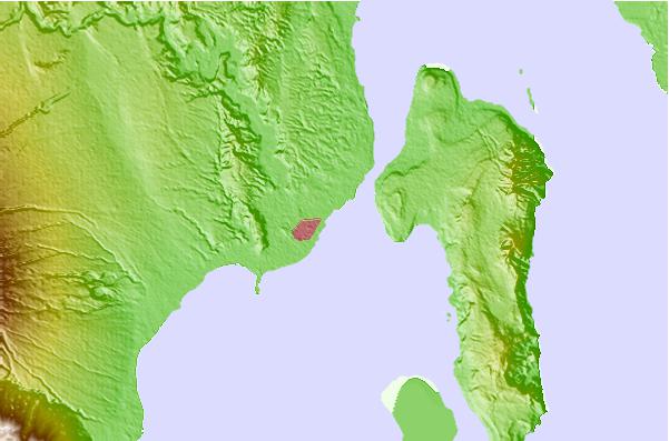 Tide stations located close to Davao, Philippines