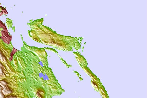 Tide stations located close to Degnen Bay, British Columbia