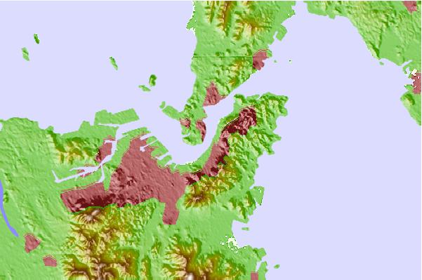 Tide stations located close to Desimatu, Yamaguti, Japan