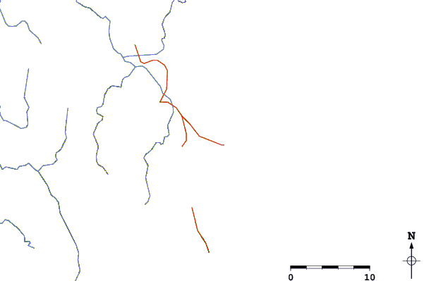 Roads and rivers around Dingalan