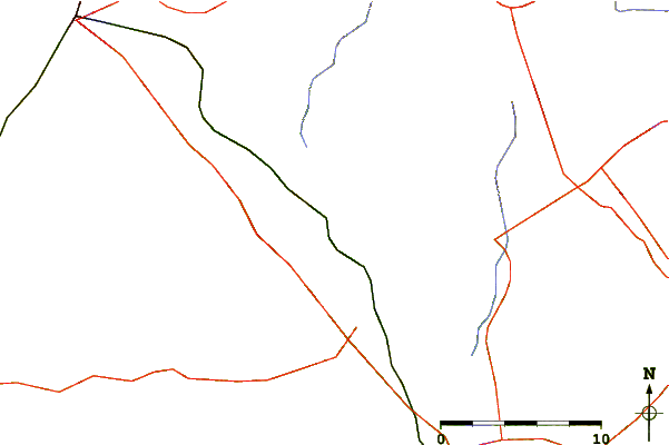 Roads and rivers around East Haddam, Connecticut