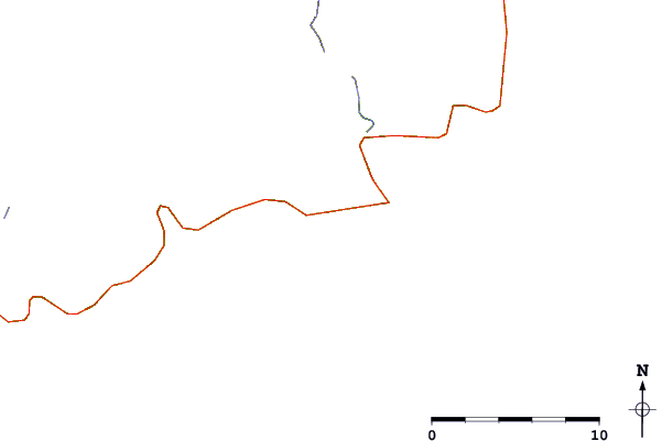 Roads and rivers around Ecum Secum, Nova Scotia