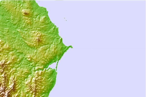 Tide stations located close to Eddystone Point, Tasmania