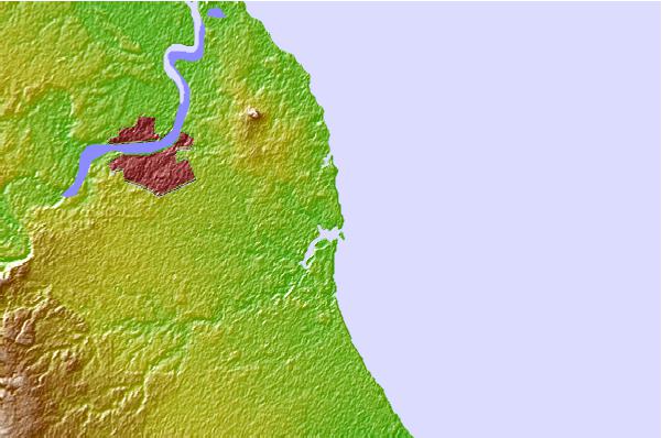 Tide stations located close to Elliot Heads, Australia