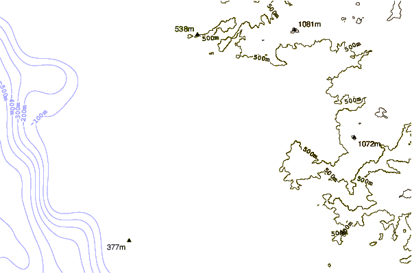 Shoreline around Ensenada, Baja California Norte, Mexico