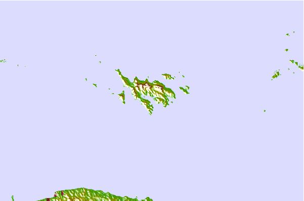 Tide stations located close to Ensenada Honda, Culebra Island, Puerto Rico