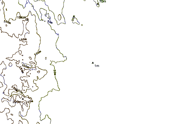 Shoreline around Eskimo Point, Nunavut