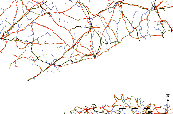 Roads and rivers around Espoo