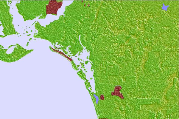 Tide stations located close to Estero River, Estero Bay, Florida