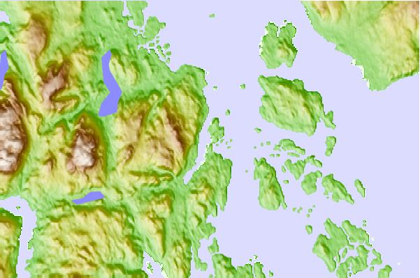 Tide stations located close to Exchange Cove, Alaska