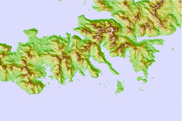 Tide stations located close to Explorer Bay, Atka Island, Alaska