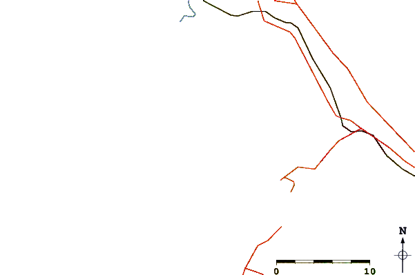 Roads and rivers around Ferry Point (bridge), Chickahominy River, Virginia