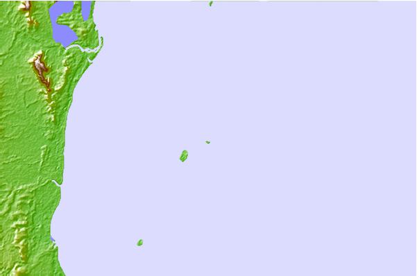 Tide stations located close to Fife Island, Australia