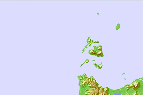 Tide stations located close to Flinders Island, Australia