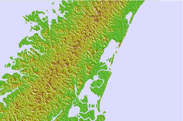 Tide stations located close to Folly Creek, Metompkin Inlet, Virginia