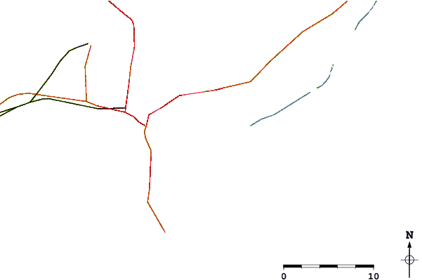 Roads and rivers around Fort Johnson, Charleston Harbor, South Carolina