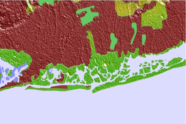 Tide stations located close to Freeport Creek, Long Island, New York