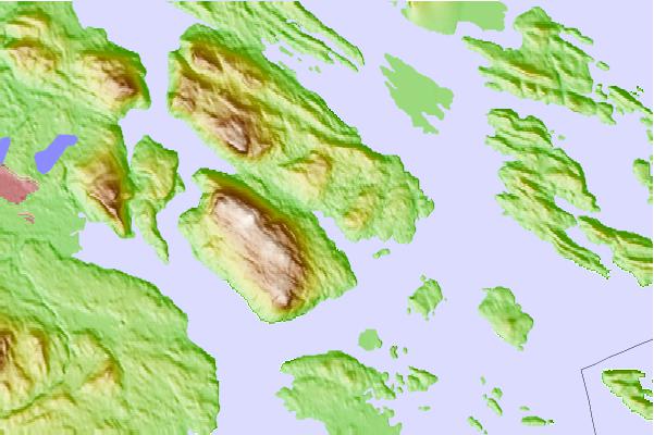 Tide stations located close to Fulford Harbour, British Columbia