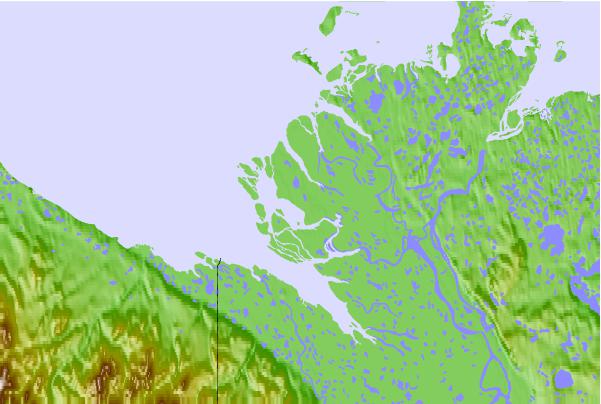 Tide stations located close to Garry Island, Nunavut/NWT