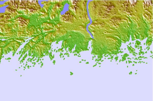 Tide stations located close to Gethsemani, Quebec