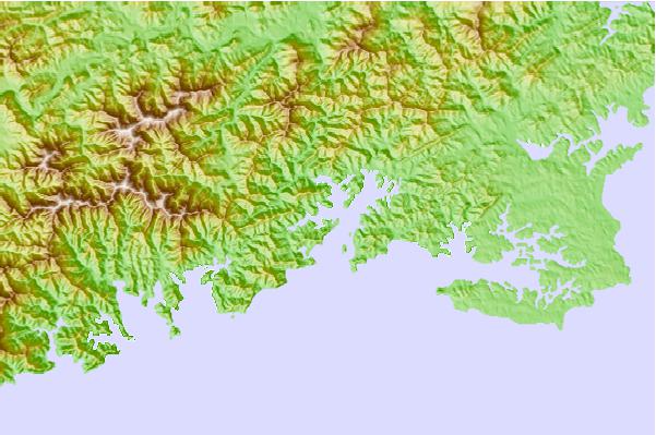 Tide stations located close to Gokasyo, Mie, Japan