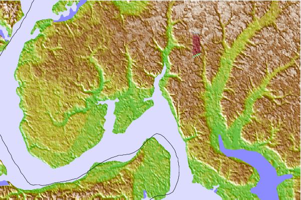 Tide stations located close to Goose Bay, Port Tobacco River, Maryland