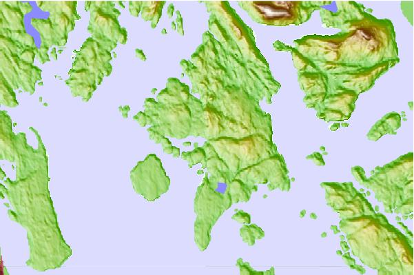 Tide stations located close to Gorge Harbour, British Columbia