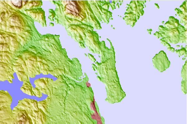 Tide stations located close to Gowlland Harbour, British Columbia