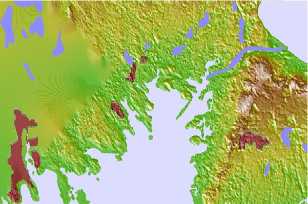 Tide stations located close to Great Hill, Buzzards Bay, Massachusetts