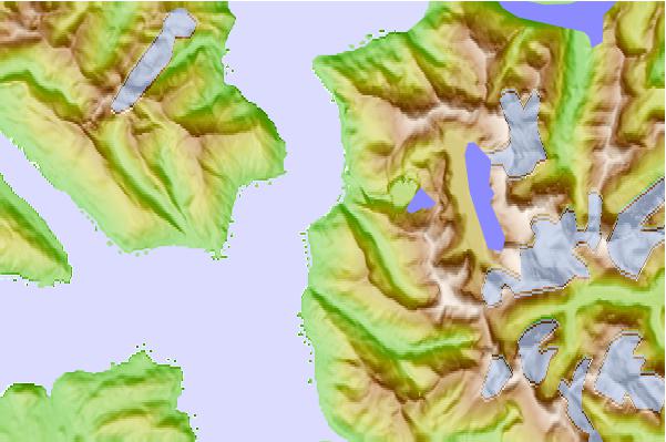 Tide stations located close to Greely Point, Taku Inlet, Alaska