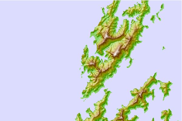 Tide stations located close to Greville, South Island, New Zealand