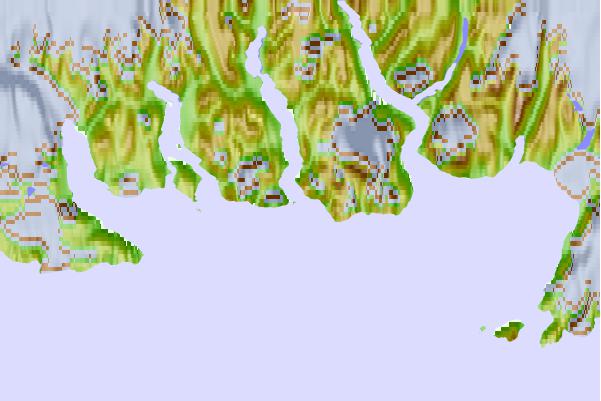 Tide stations located close to Grise Fiord, Nunavut