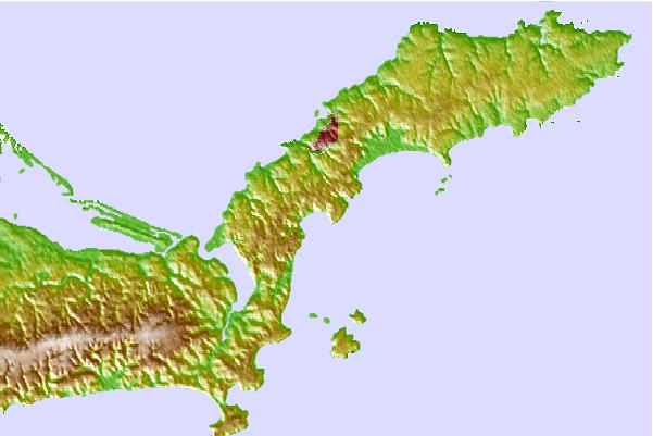 Tide stations located close to Hanasaki, Hokkaido, Japan