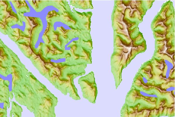 Tide stations located close to Hartley Bay, British Columbia